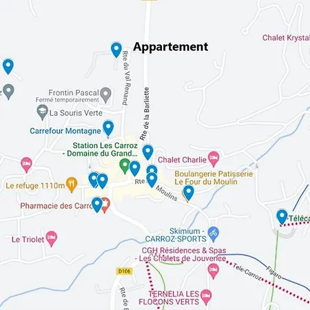 דירה Le Mazots, Balcon, Parking, Proche Pistes *